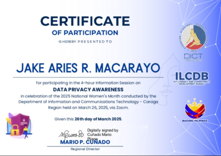 Certificate Image